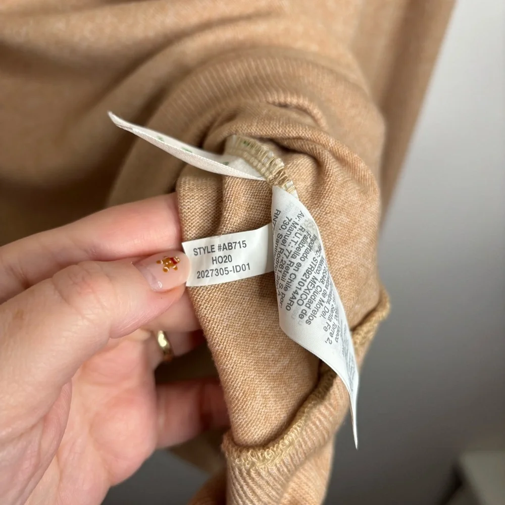 J. Crew Supercozy mockneck pullover size Medium
